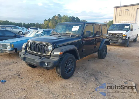 2024 Jeep Wrangler 4-Door Sport S 4X4 из США, поврежденный, VIN 1C4PJXDG3RW278476